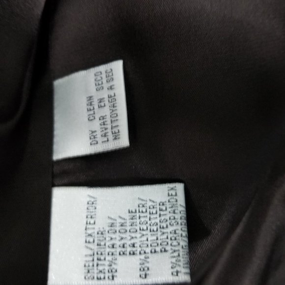 Jones Ware Stretch Jacket, Brown SZ 12 - Picture 4 of 5